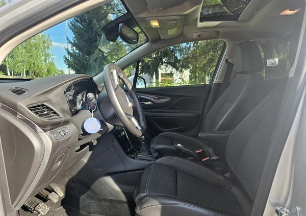 Opel Mokka cena 65900 przebieg: 84500, rok produkcji 2018 z Prusice małe 781